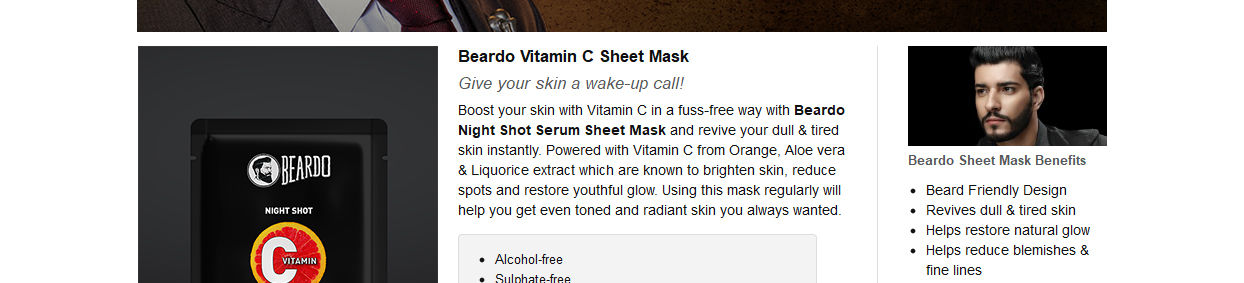 BeardoVitaminCBrighteningSheetMask-InstantGlow-null-3