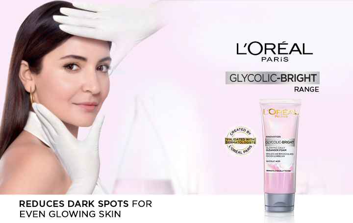 LOrealParisGlycolic-BrightGlowingDailyFoamCleanser-ExfoliatesRemovesDullness-40277029-1