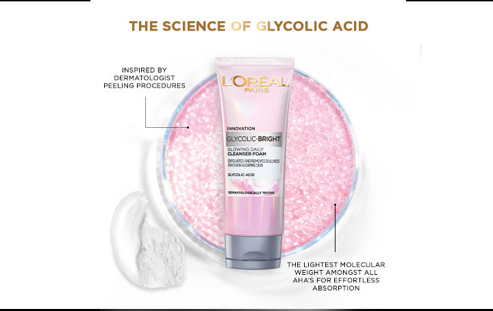 LOrealParisGlycolic-BrightGlowingDailyFoamCleanser-ExfoliatesRemovesDullness-40277029-3