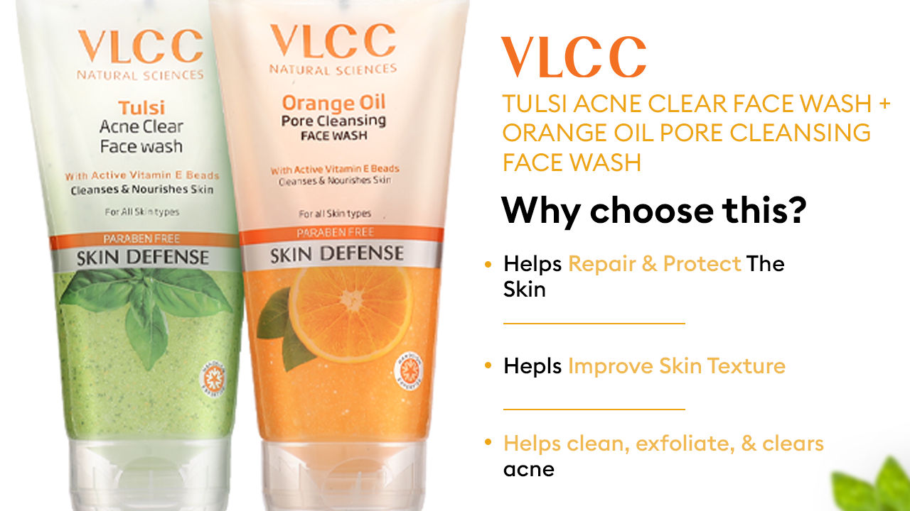 VLCCTulsiAcneClearFaceWashOrangeOilPoreCleansingFaceWash-40172437-2