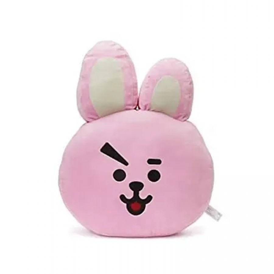 FUSKED Plush Throw Pillow, Stuffed Animal Toys Throw Pillow, BTS BT21 Characters Soft Toy Throw Pillows (Pink)