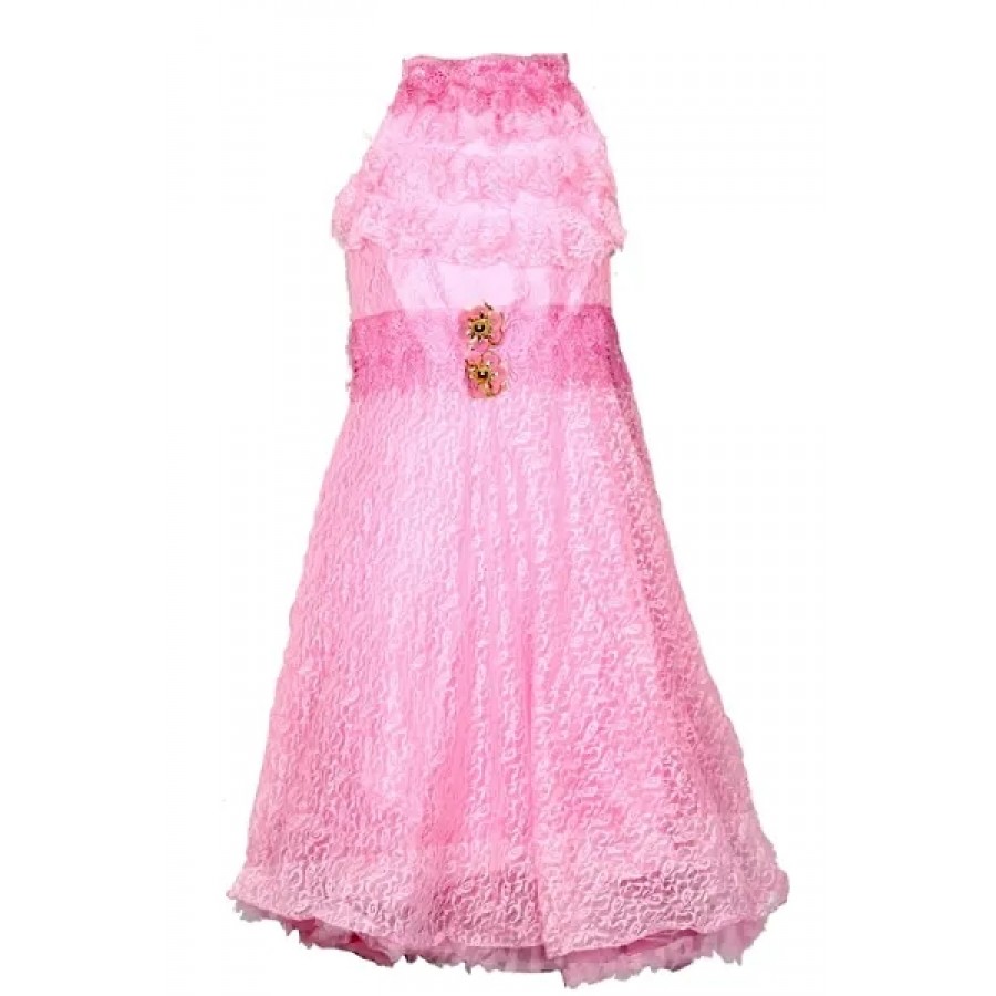 Girl Fancy Frock Pink