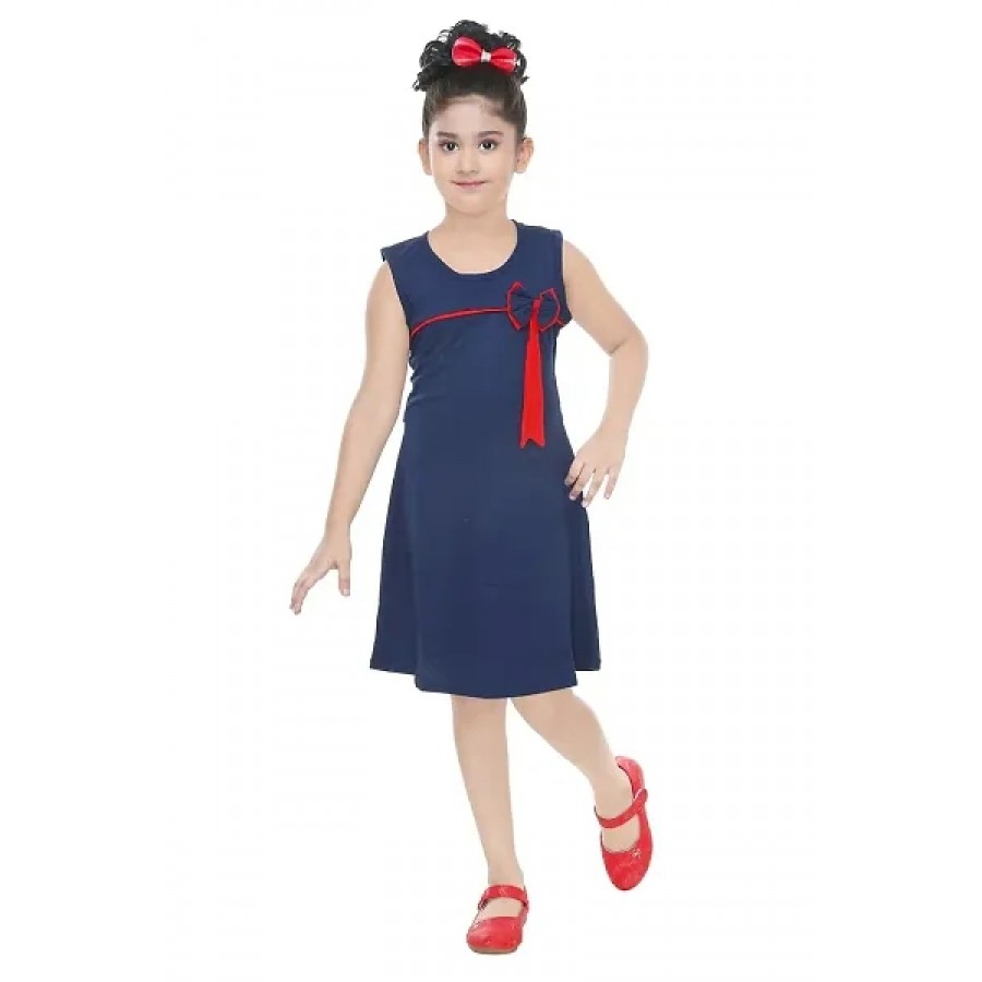 Stylish Casual Cotton Dress For Girls