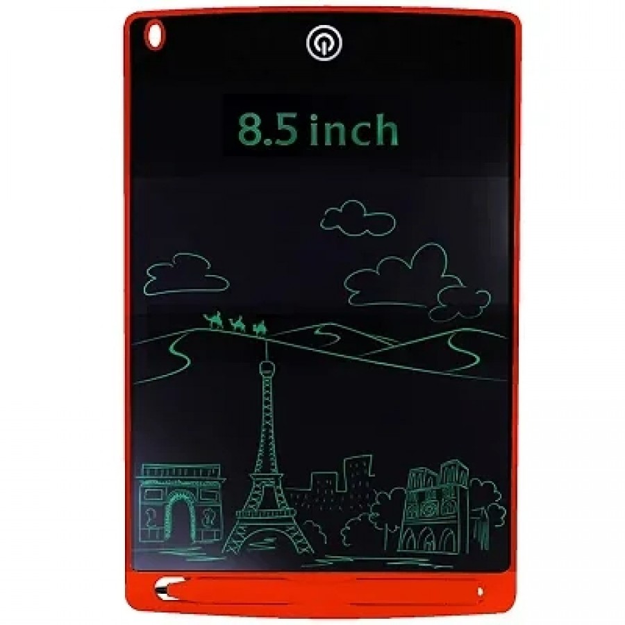 Red Lcd Writing Doodle Board Reading Writing Pad