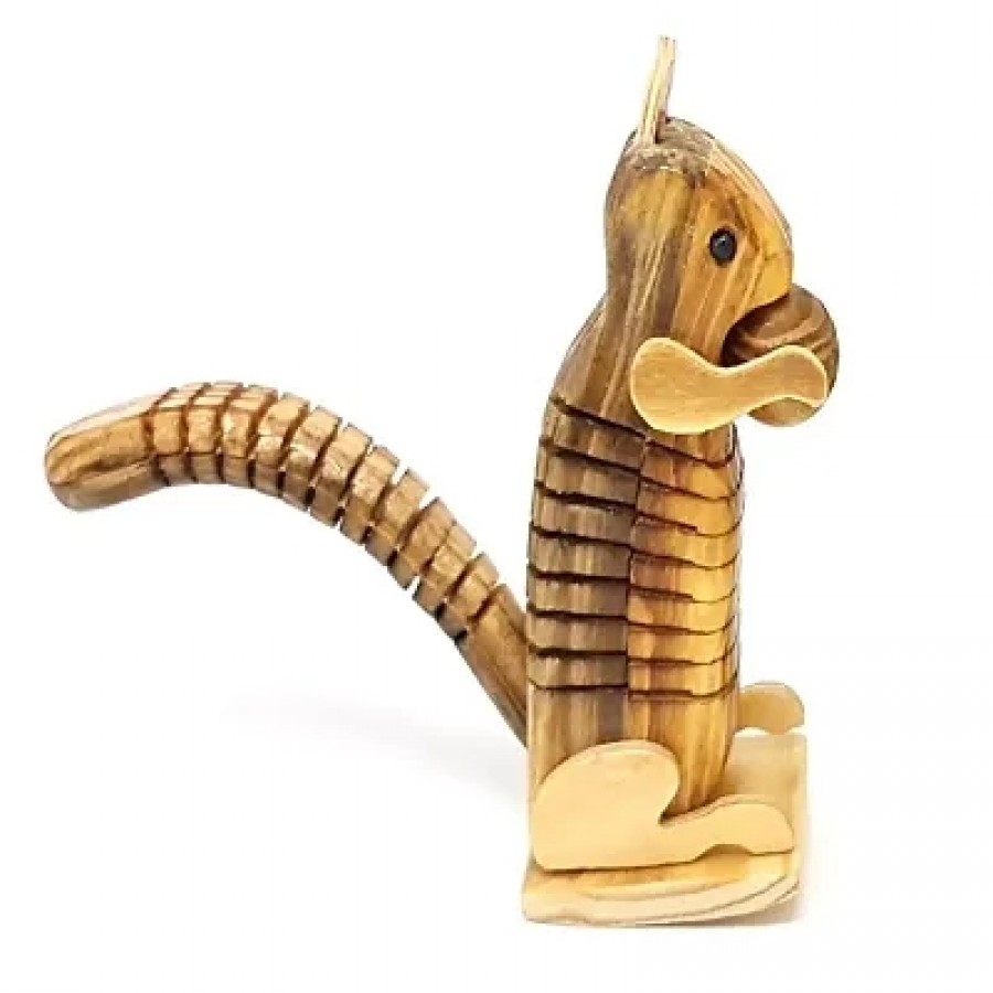 Wooden Squirrel Toy