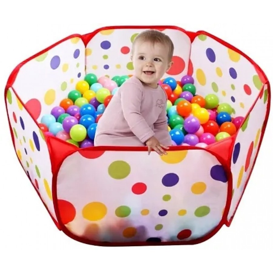 Playhood Lil Tots Ball Pool for Kids with 40 Colourful Balls (2-6 Years)