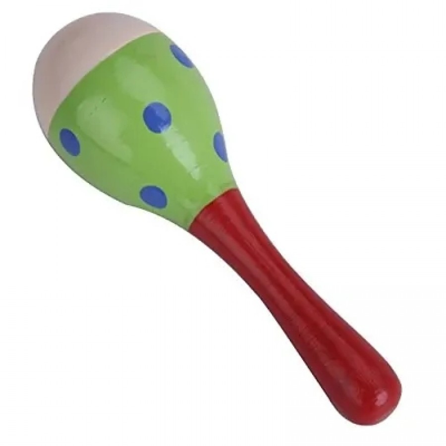 Kids' Music Instrument Wooden Maracas Toy