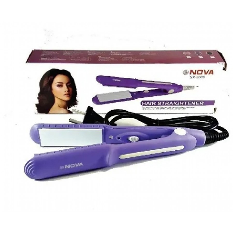 Nova SX-8006 Hair Straightener (Blue)