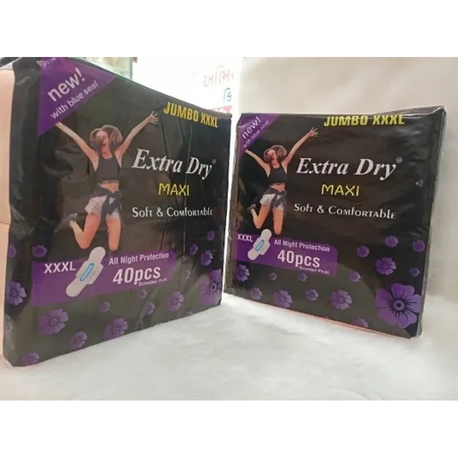 Extra dry maxi sanitary pads combo