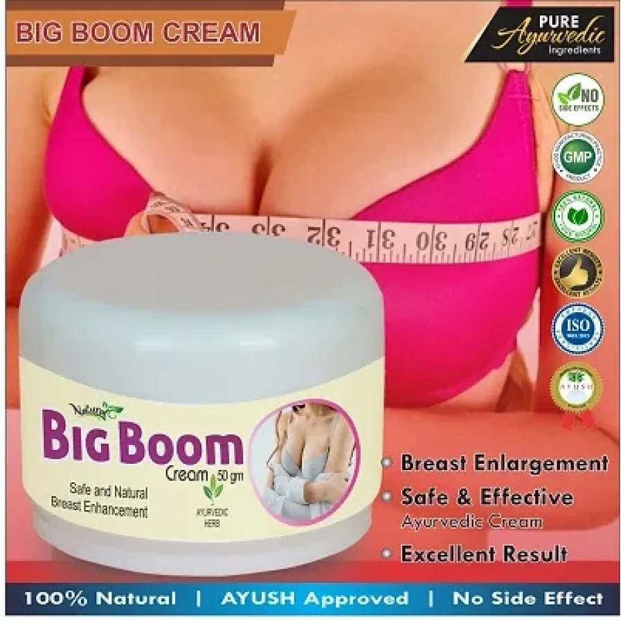 Big Boom Herbal Cream For Prevents Sagging Of Breasts 100% Ayurvedic Pack Of 1