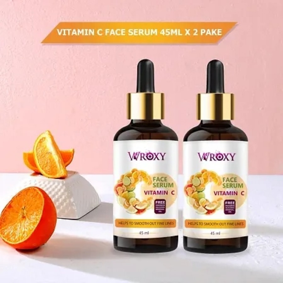 Vitamin C Face Serum - Skin Brightening Serum, Anti-Aging - Skin Clearing Face Serum (90ML) (PACK OF 2)