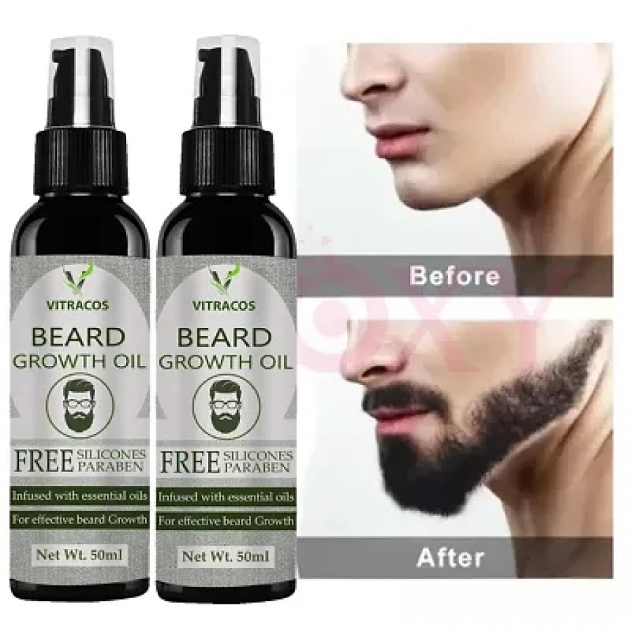 Beard Growth Oil 50ml pack of 2