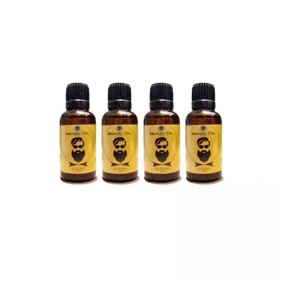 organic beard oil by isparsh 30 ml pack of 4