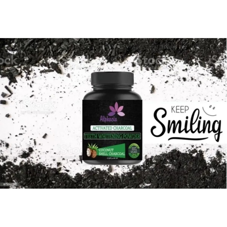 100% pure Charcoal-Tooth-Powder-80g Pack of 1