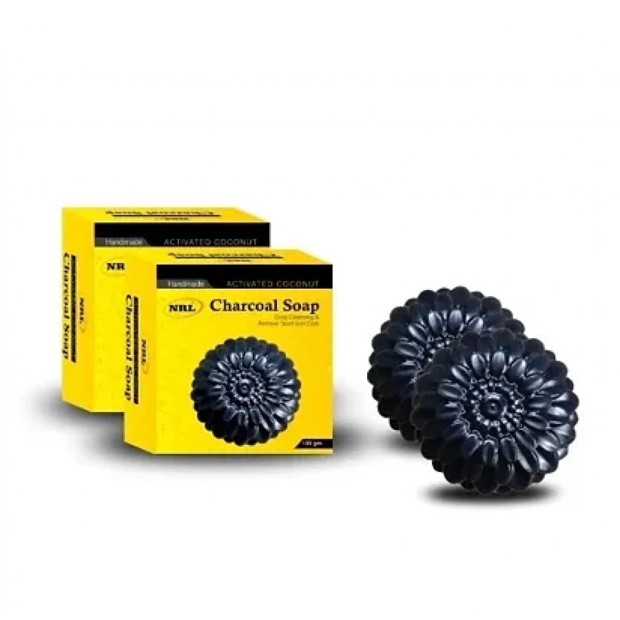 Activated Charcoal Soap 100 Gm Pack Of 2 Soap And Body Wash Soap