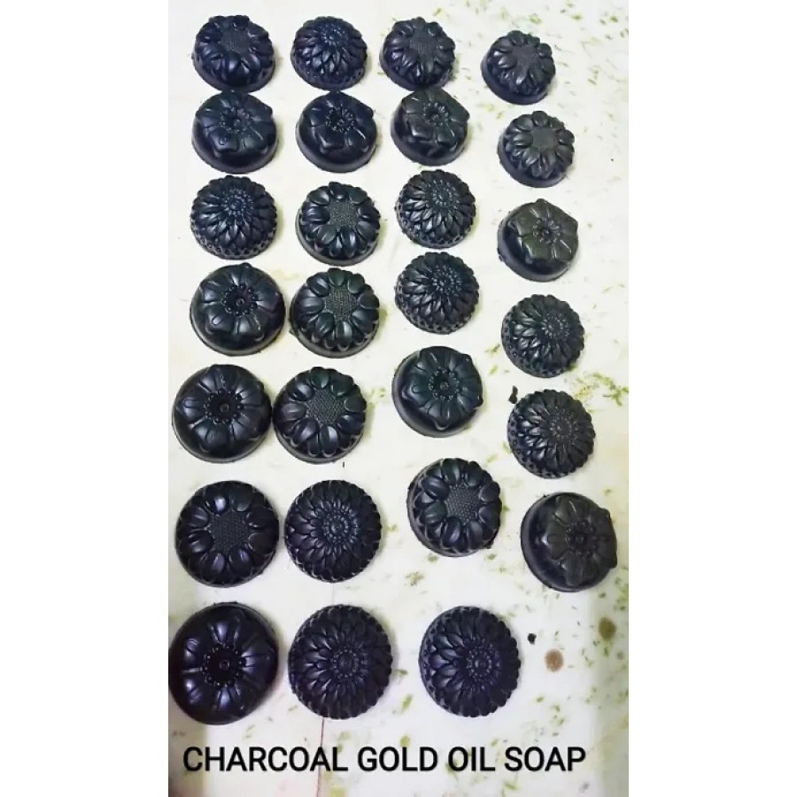 Activated Charcoal Soap Pack of 20 (100g per Soap)