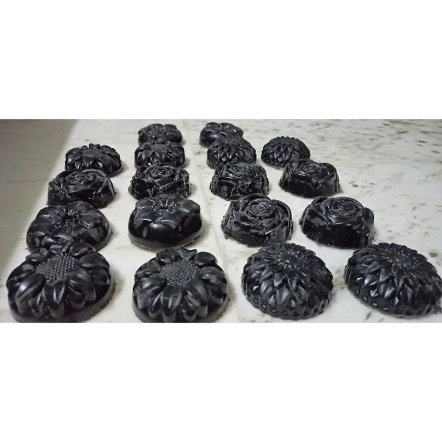 Handmade Charcoal soap pack of 10 (70 g per Soap)