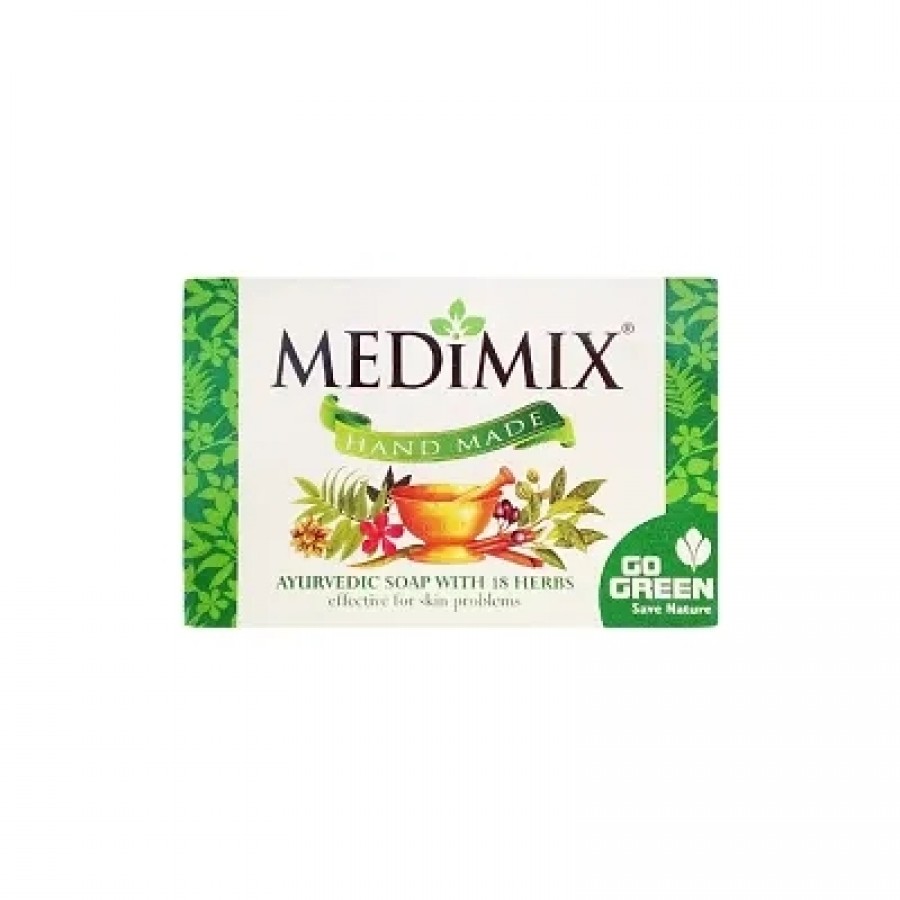 Medimix Classic Ayurvedic Bathing Soap with 18 Herbs (75gm)