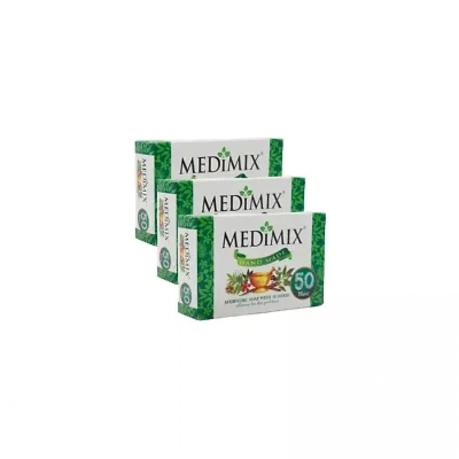 Medimix Hand Made Ayurvedic Soap - 20g (Pack Of 3)