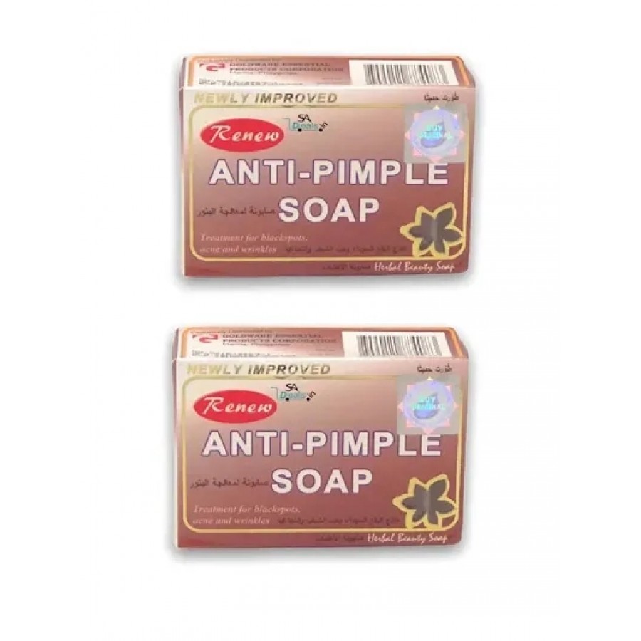 Renew Anti Pimple Treatment For Black Spot Acne And Wrinkles (Pack Of 2, 135g Each)