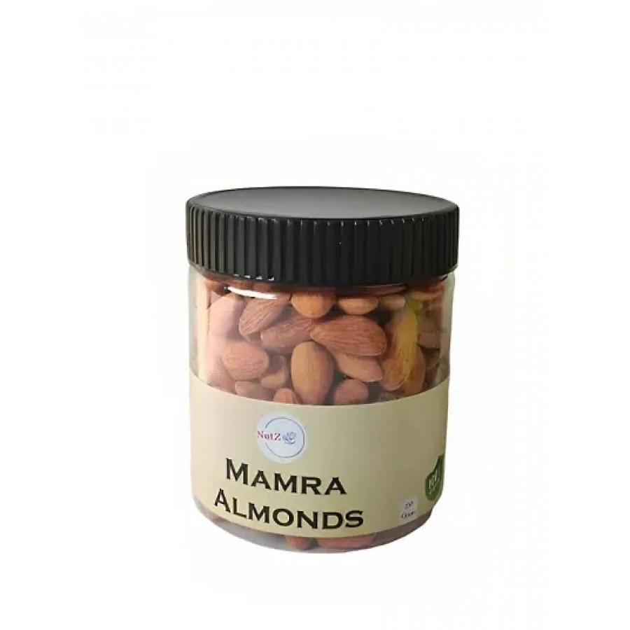 NutZ Kashmiri Mamra Almonds Badam 250g  100 percent Natural  Organic Sourced From Kashmir Badam