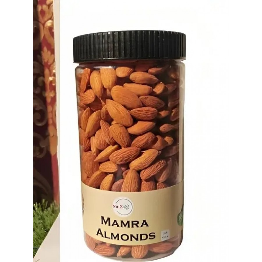 NutZ Kashmiri Mamra Almonds Badam500g  100 percent Natural  Organic Sourced From Kashmir Badam