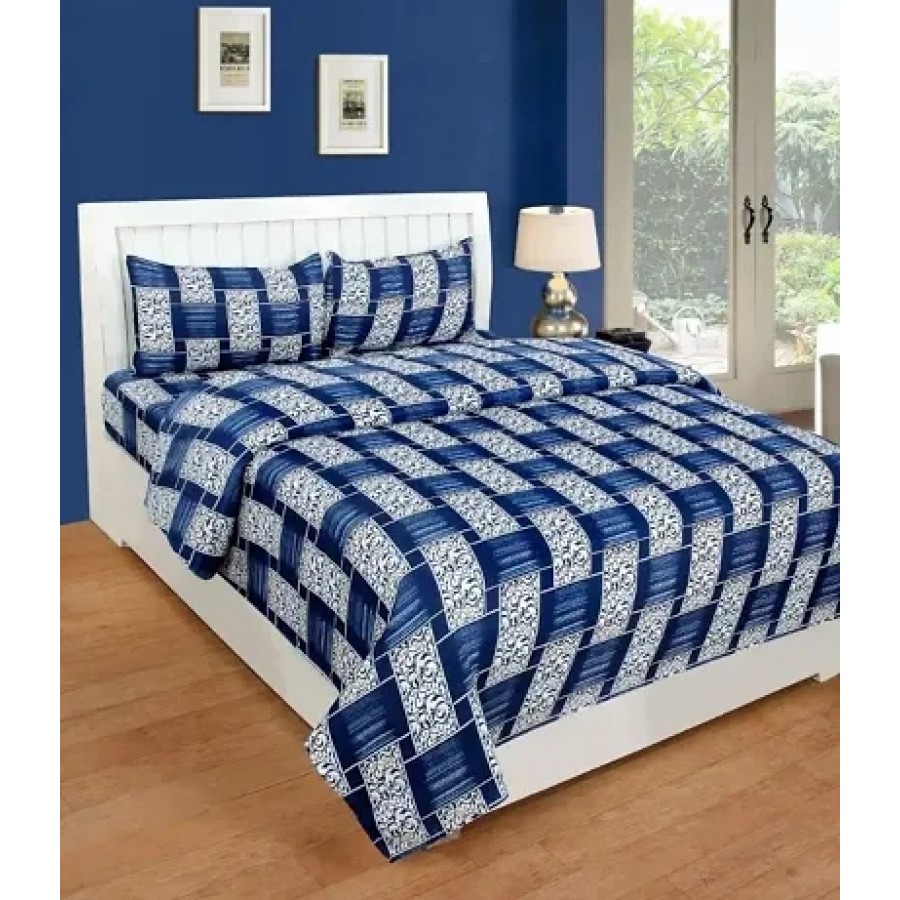 Abstract Polucotton Double Bedshet