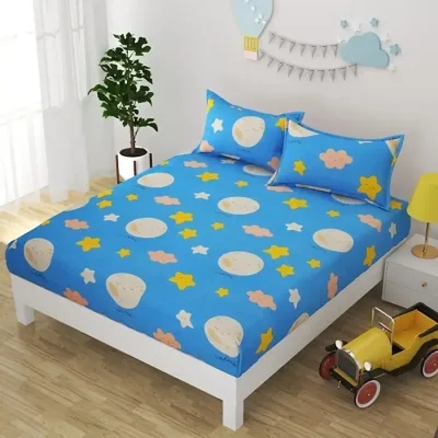 KIDZ QUEEN ELASTIC FITTED BEDSHEETS