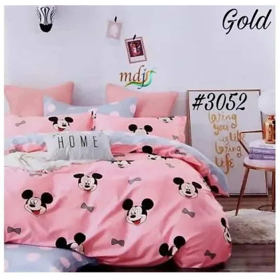 Super Soft 1 Bedsheet With 2 Pillow Covers