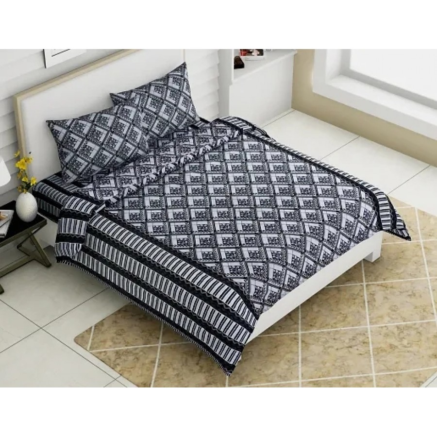 Yuvaan pure cotton bedsheet with 2 pillow covers