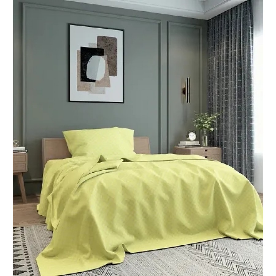 Microfiber Single Bedsheet 90*60 with 2 Pillowcovers