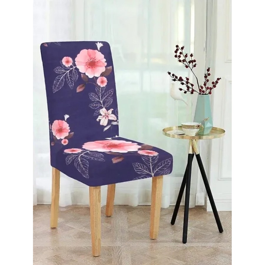 FasHome Elastic Chair Cover/Stretchable Removable  Washable Cover (Single Pcs Chair Cover)