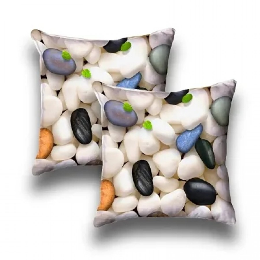 Heavy Digital velvet Cushion Cover Set of 5 pcs