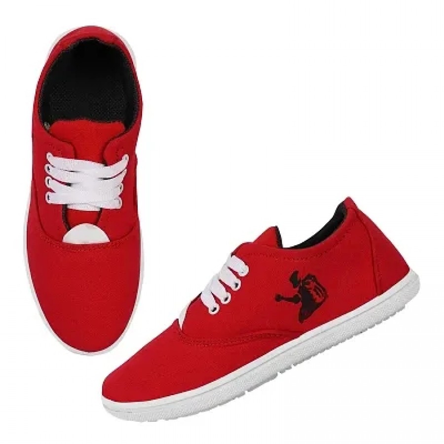 KANEGGYE 786 Red Casual Shoes for Men 7Uk