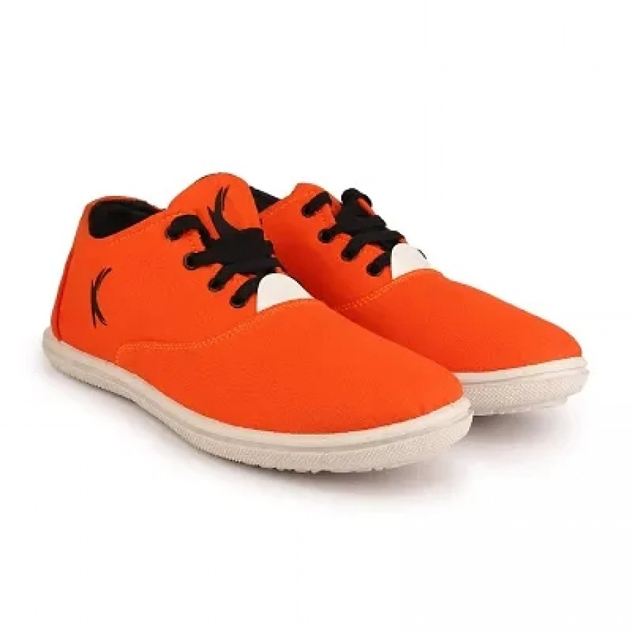 KANEGGYE Casual Shoes for Men Orange 6uk