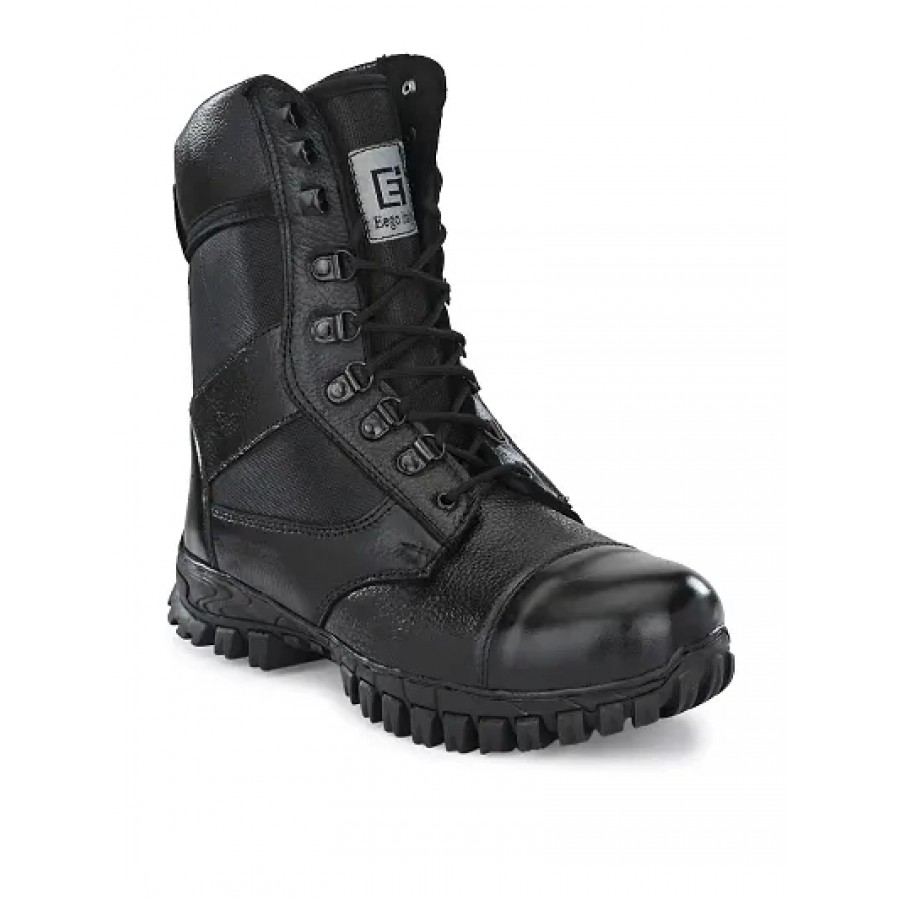 Stylish Genuine Leather Army Combat All Weather Hikking And Bikking Boots For Men