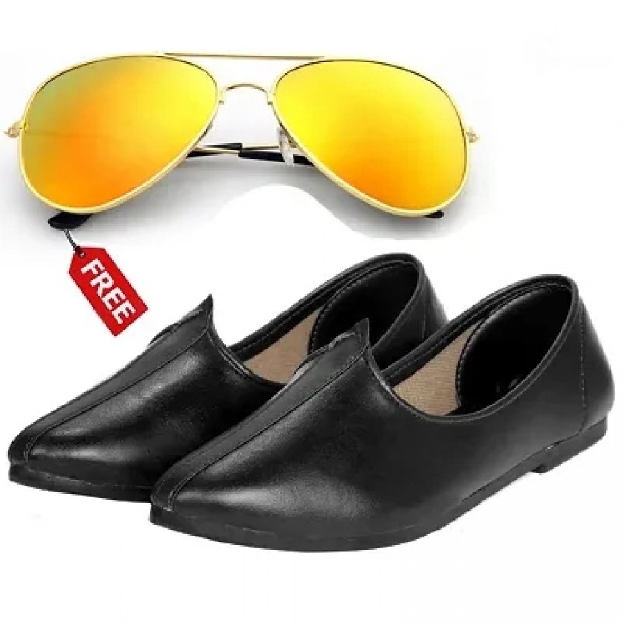 Vitoria Classic  Fashionable Men Jutti With Free Unisex Sunglasses