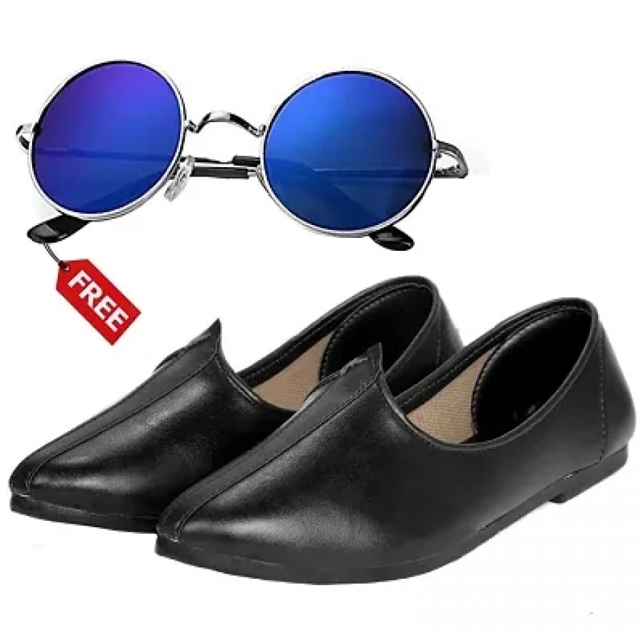 Vitoria Classic  Fashionable Men Jutti With Free Unisex Sunglasses