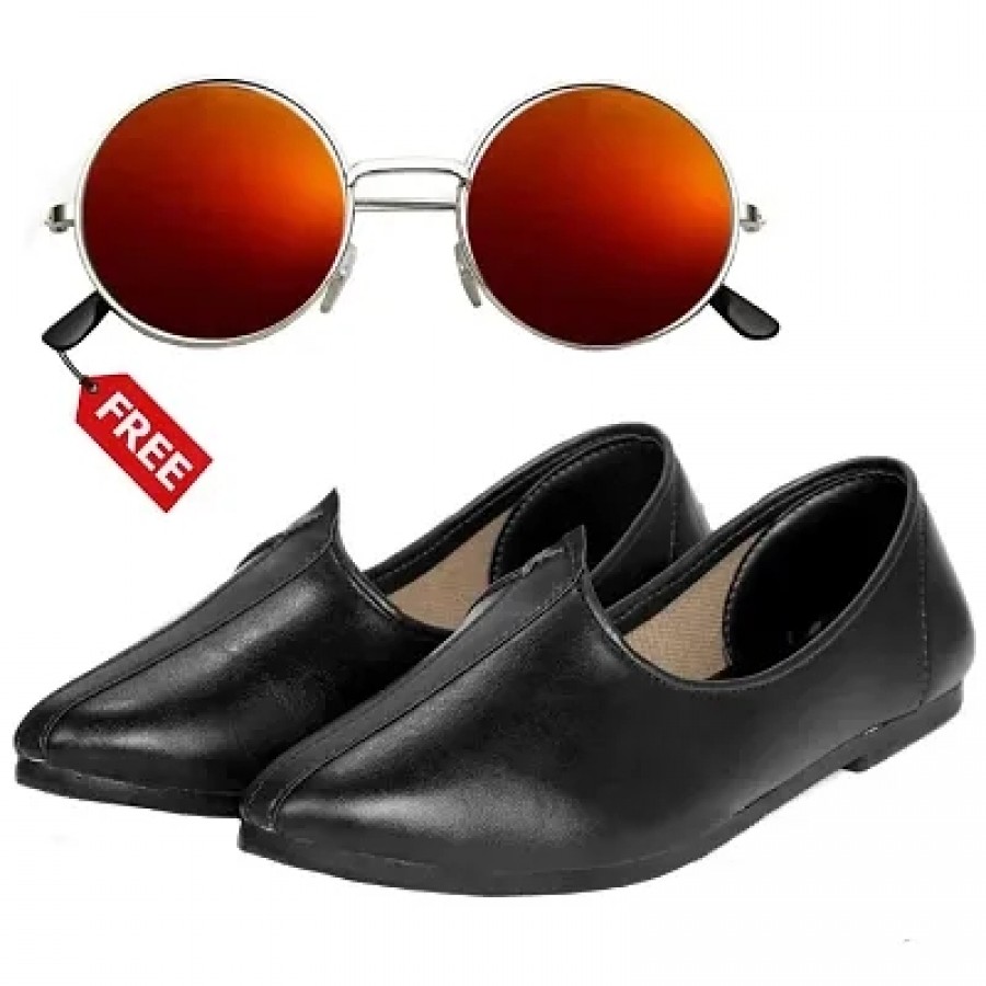 Vitoria Classic  Fashionable Men Jutti With Free Unisex Sunglasses