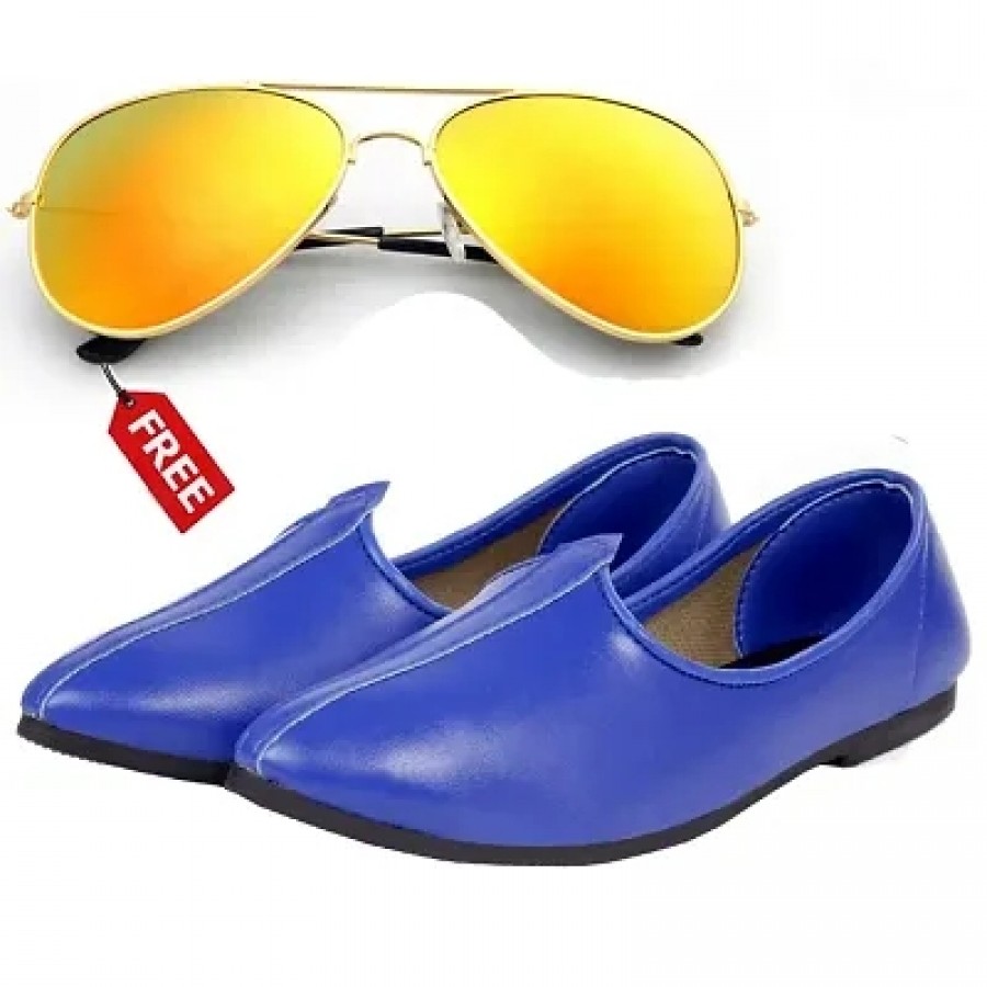 Vitoria Classic  Fashionable Men Jutti With Free Unisex Sunglasses