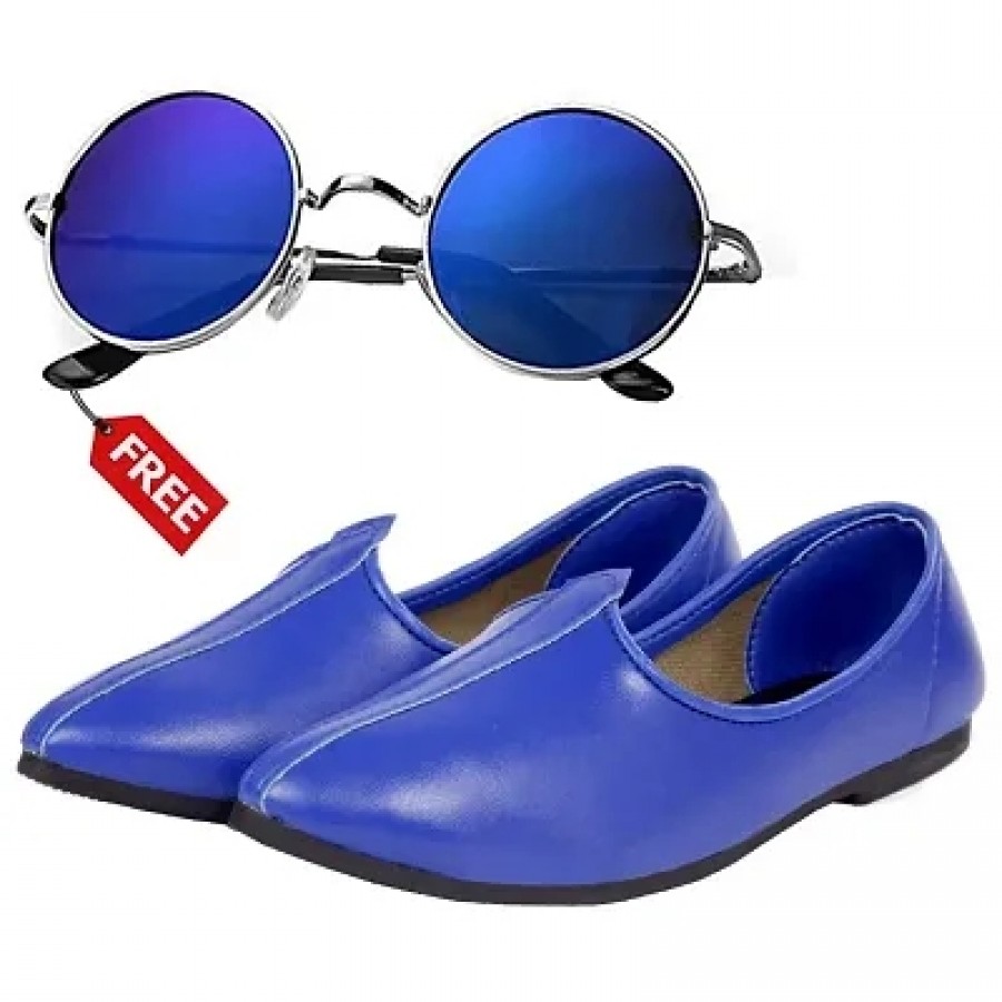 Vitoria Classic  Fashionable Men Jutti With Free Unisex Sunglasses