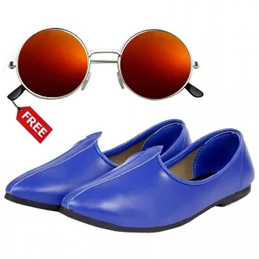 Vitoria Classic  Fashionable Men Jutti With Free Unisex Sunglasses