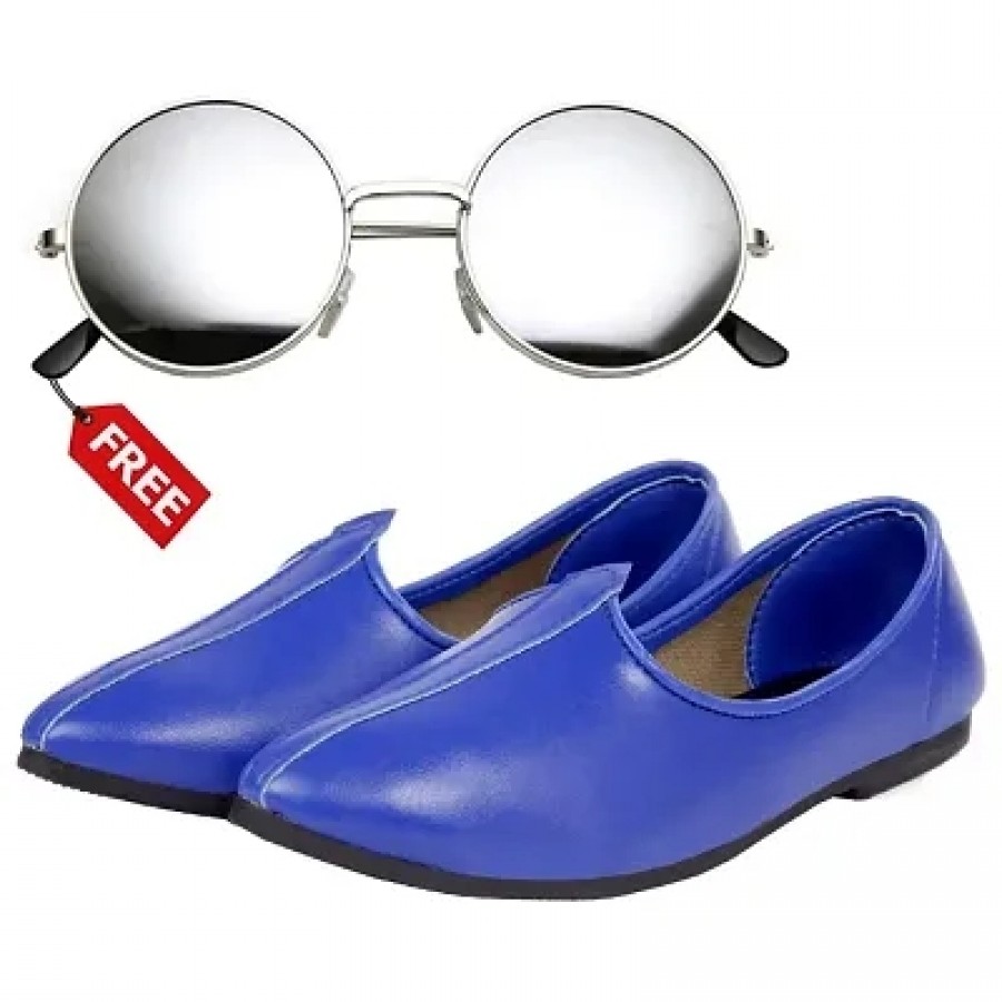 Vitoria Classic  Fashionable Men Jutti With Free Unisex Sunglasses