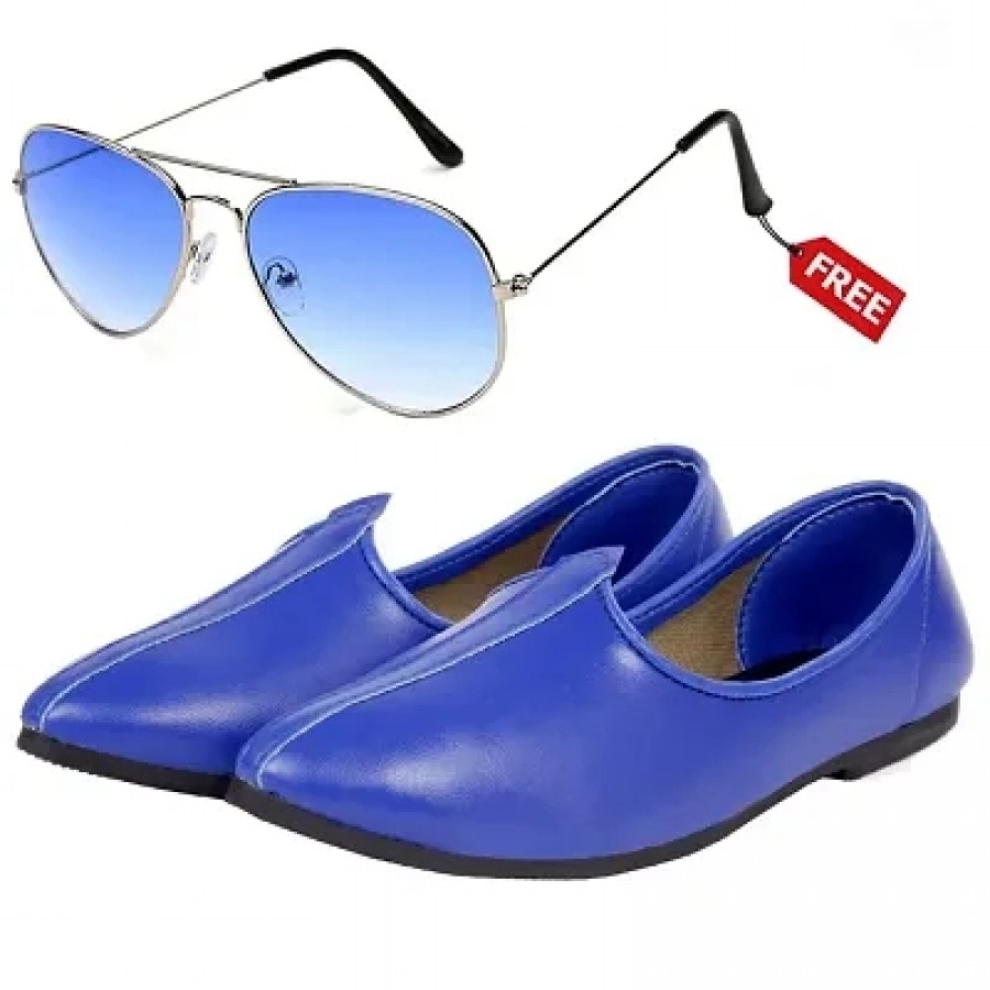 Vitoria Classic  Fashionable Men Jutti With Free Unisex Sunglasses