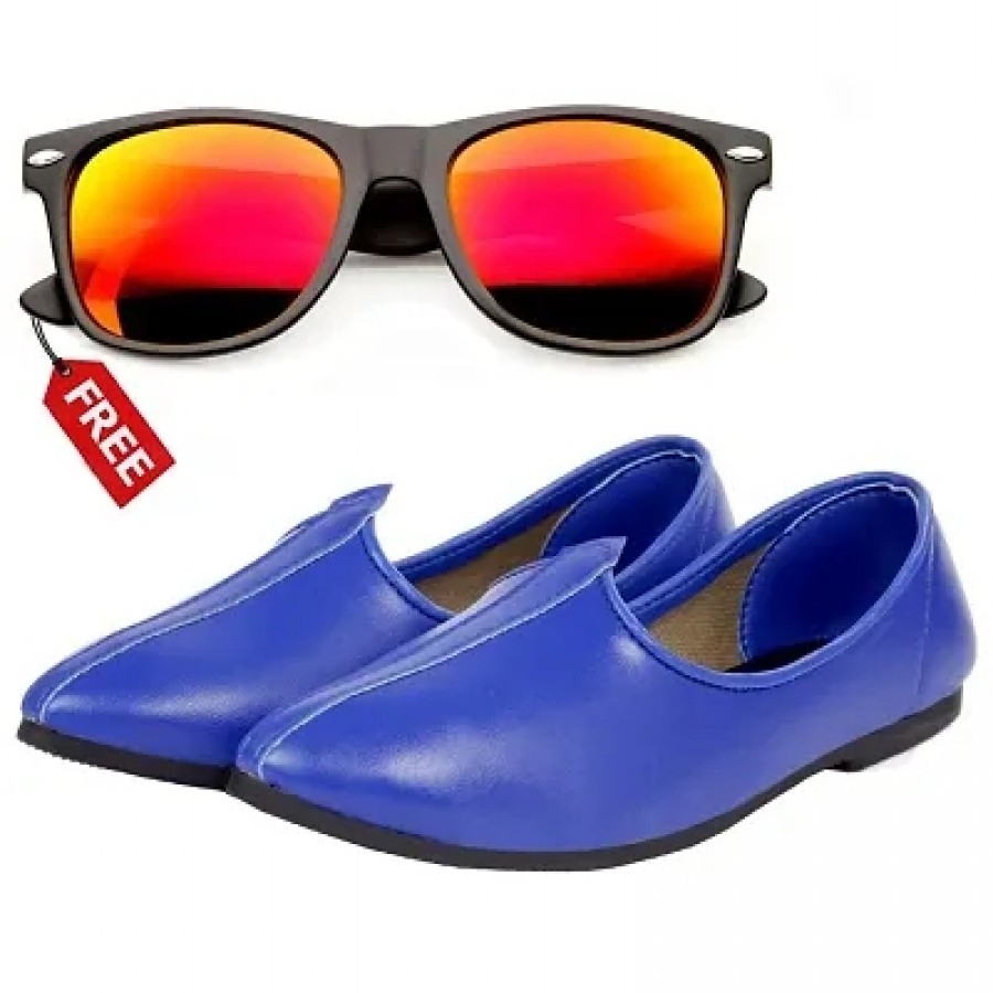 Vitoria Classic  Fashionable Men Jutti With Free Unisex Sunglasses