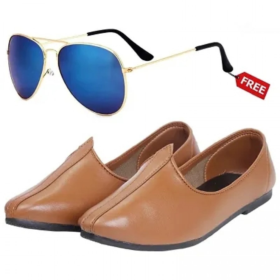 Vitoria Classic  Fashionable Men Jutti With Free Unisex Sunglasses