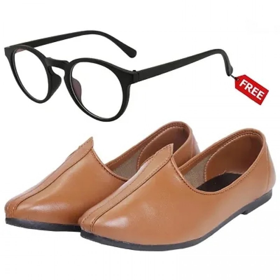 Vitoria Classic  Fashionable Men Jutti With Free Unisex Sunglasses