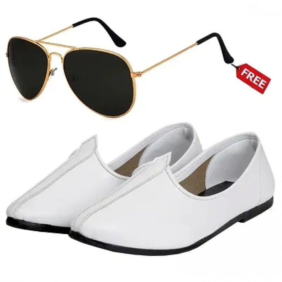 Vitoria Classic  Fashionable Men Jutti With Free Unisex Sunglasses