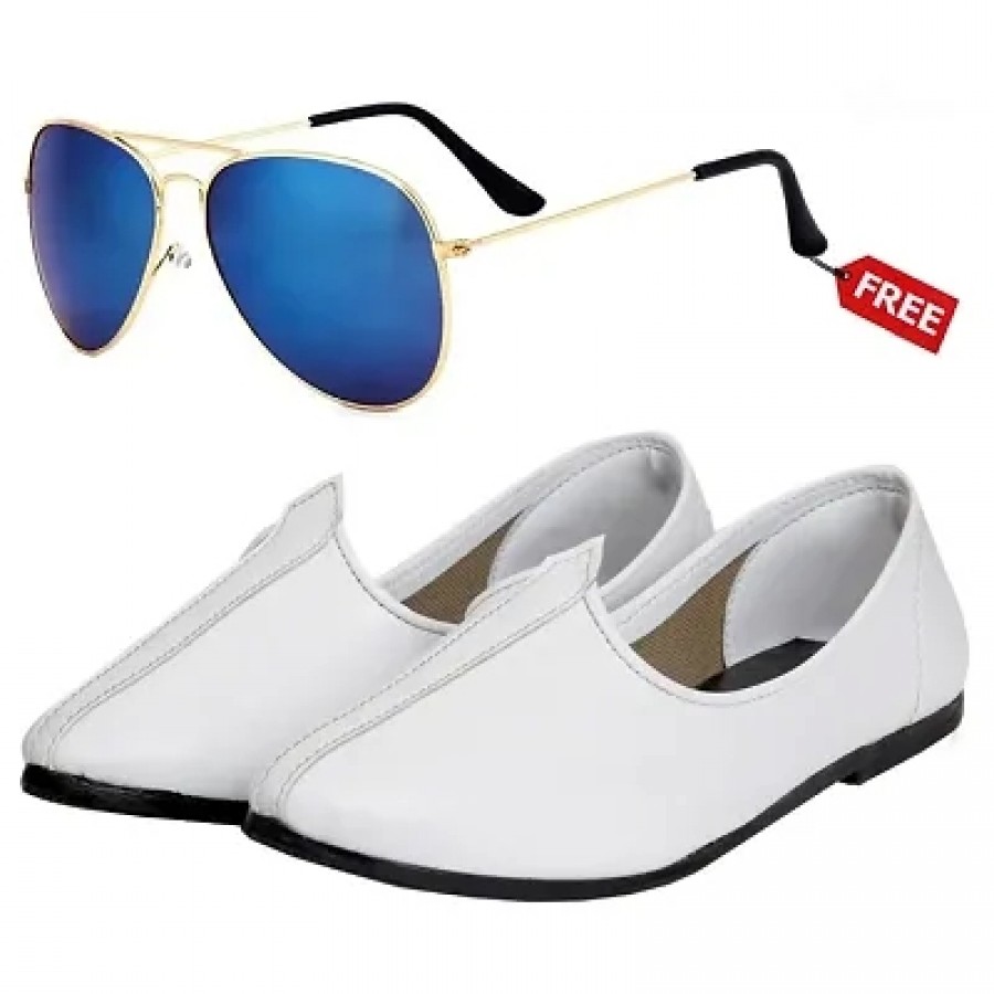 Vitoria Classic  Fashionable Men Jutti With Free Unisex Sunglasses