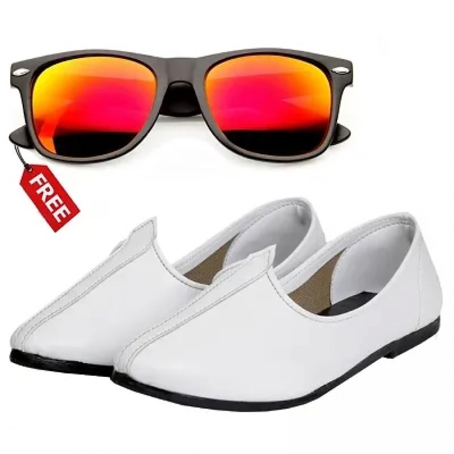 Vitoria Classic  Fashionable Men Jutti With Free Unisex Sunglasses